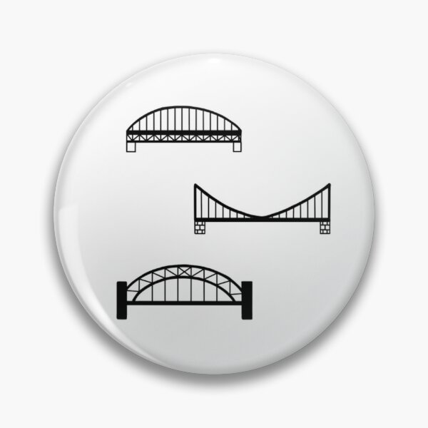 Item preview, pittsburgh bridges designed and sold by ekmdesigns.