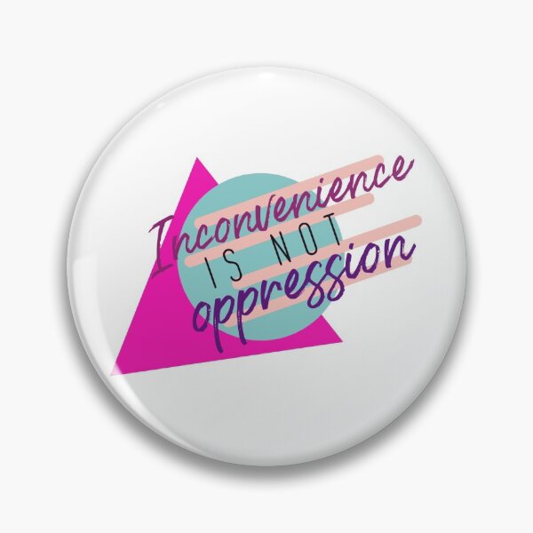 Item preview, Inconvenience is Not Oppression 80s style designed and sold by Caleb Baumgartner.