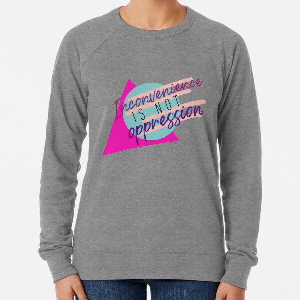 80s style sweatshirt