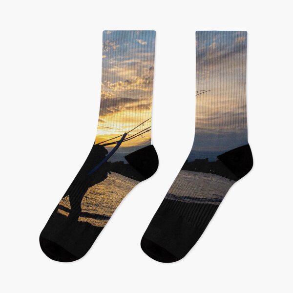 Item preview, Surf Fisherman at Sundown designed and sold by ShootFirstNYC.