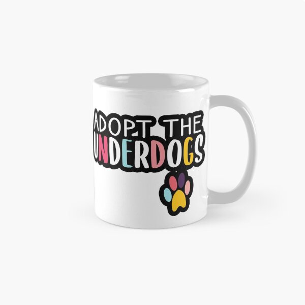 Item preview, Adopt the Underdogs Rescue Dog, T-Shirt for Blind Dogs, Deaf Dogs, Senior Dogs, nice idea gift , for mom, for dad  designed and sold by MR20.