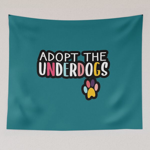 Item preview, Adopt the Underdogs Rescue Dog, T-Shirt for Blind Dogs, Deaf Dogs, Senior Dogs, nice idea gift , for mom, for dad  designed and sold by MR20.