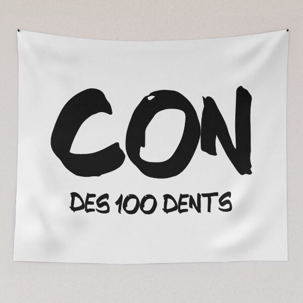 Item preview, Con des 100 dents designed and sold by Nathalie Aynié.
