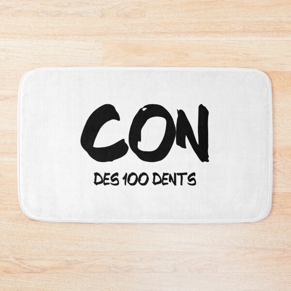 Item preview, Con des 100 dents designed and sold by Nathalie Aynié.