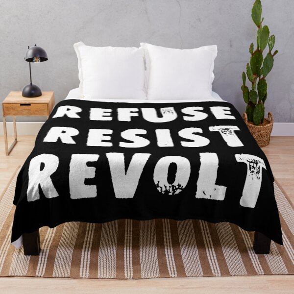 Item preview, Refuse Resist Revolt designed and sold by Good-Looking Corpse.