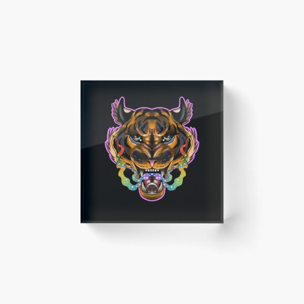 Item preview, Flaming tiger designed and sold by alexparis72.