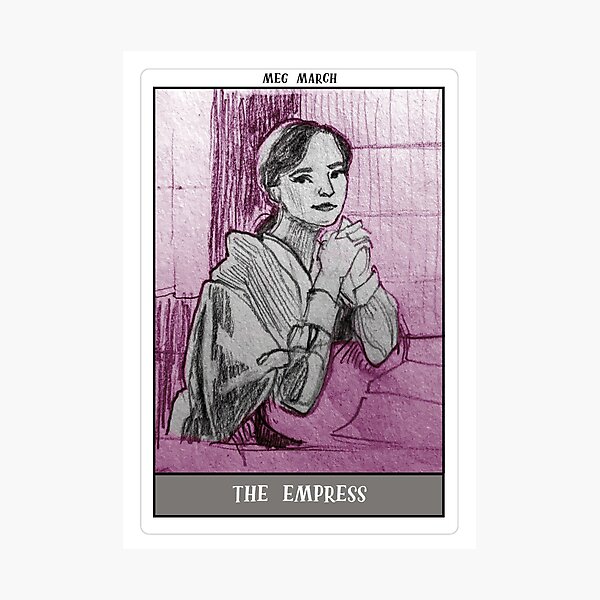 Item preview, Pequeñas cartas del tarot de las mujeres- Meg designed and sold by MaebyMazz.
