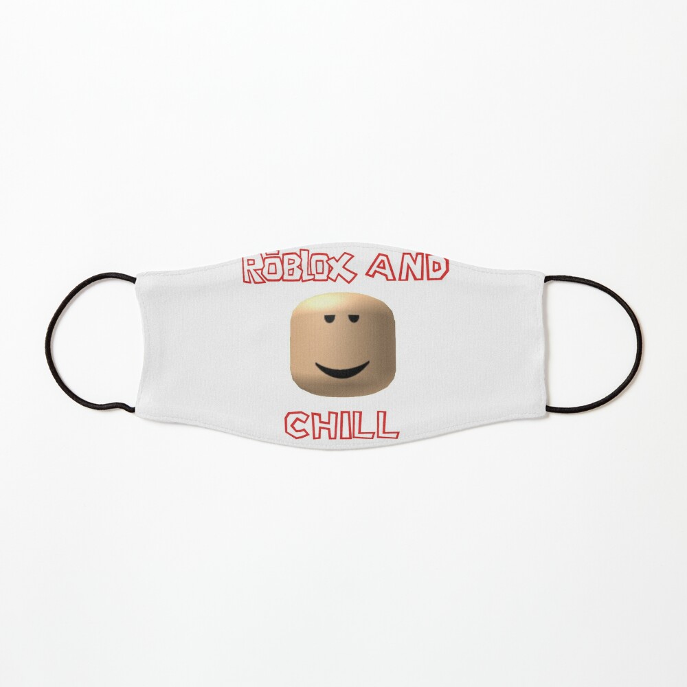 Roblox And Chill Mask By Noupui Redbubble - roblox how to get active and chill snowman