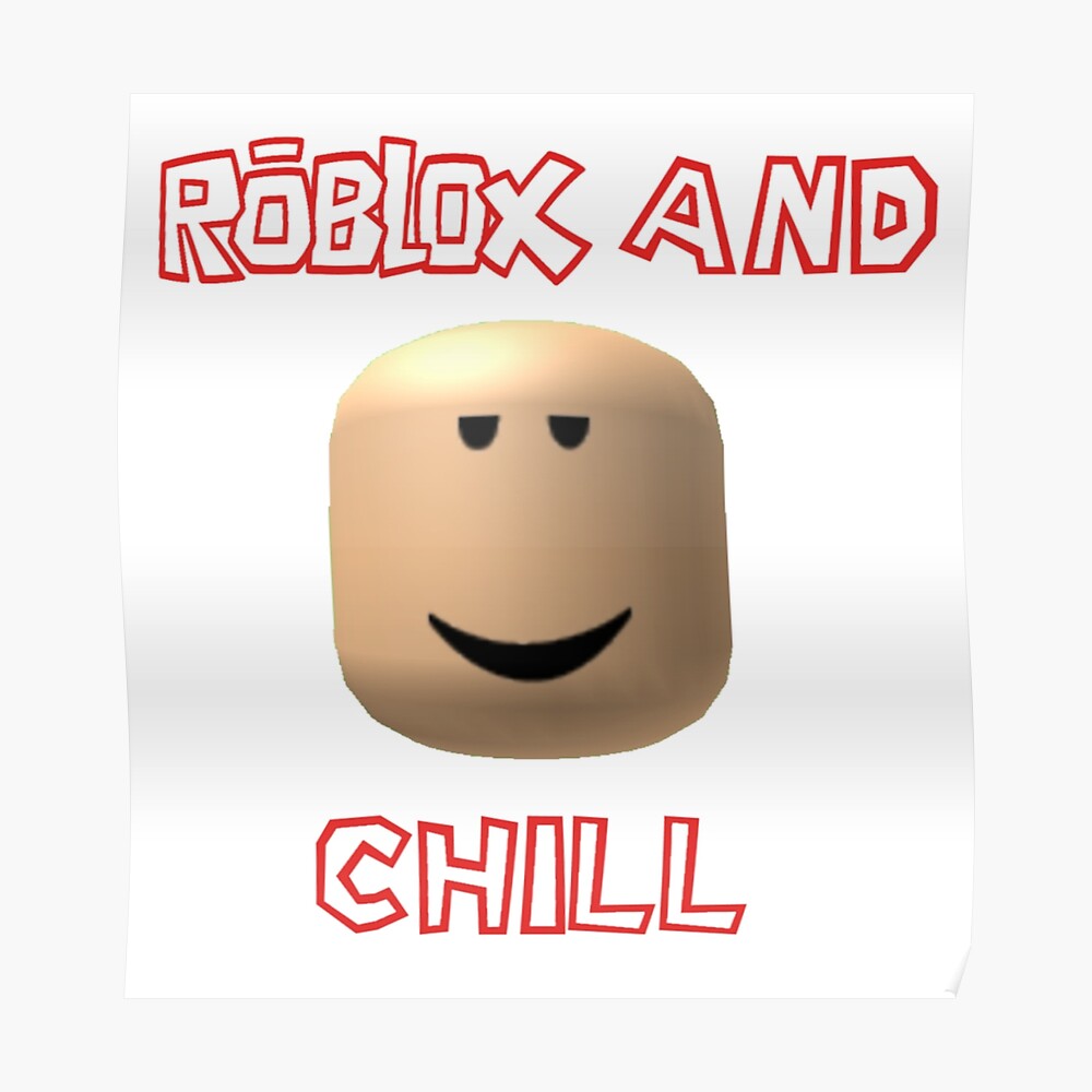 Roblox And Chill Water Bottle By Noupui Redbubble - chill leak roblox