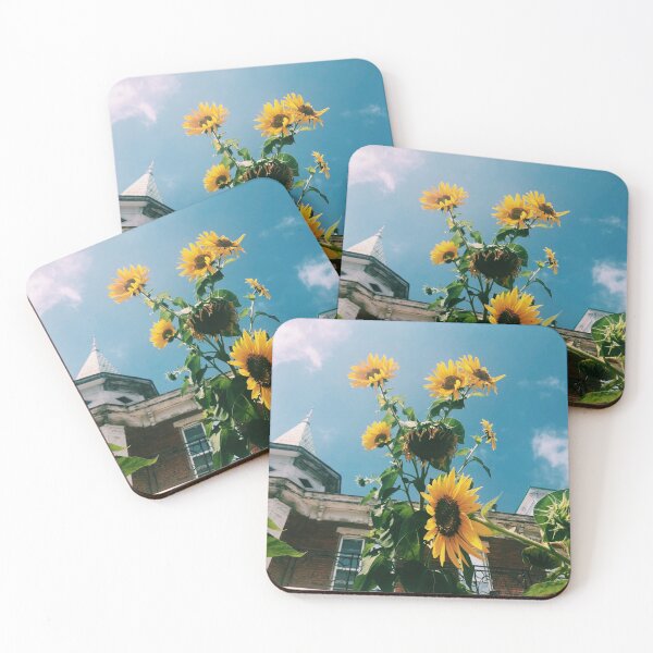 Item preview, Sunflowers and Church designed and sold by Maggie Reynolds.