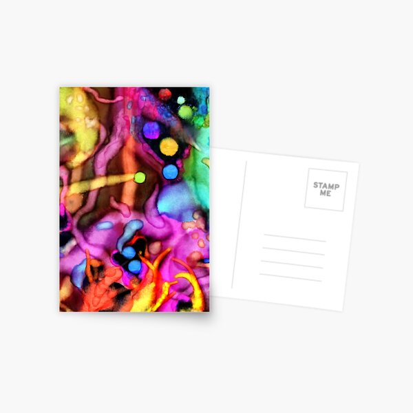 Qualia's Clowns Postcard