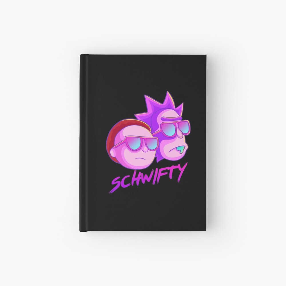 get schwifty Hardcover Journal