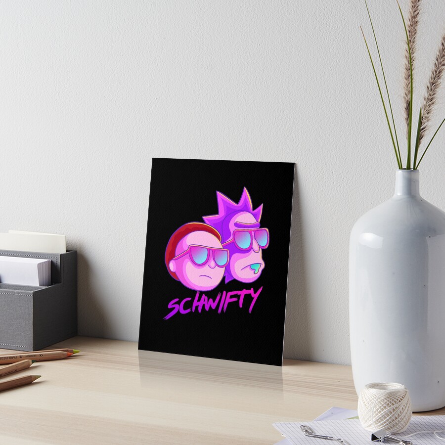 get schwifty Art Board Print