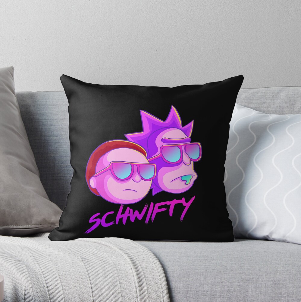 get schwifty Throw Pillow