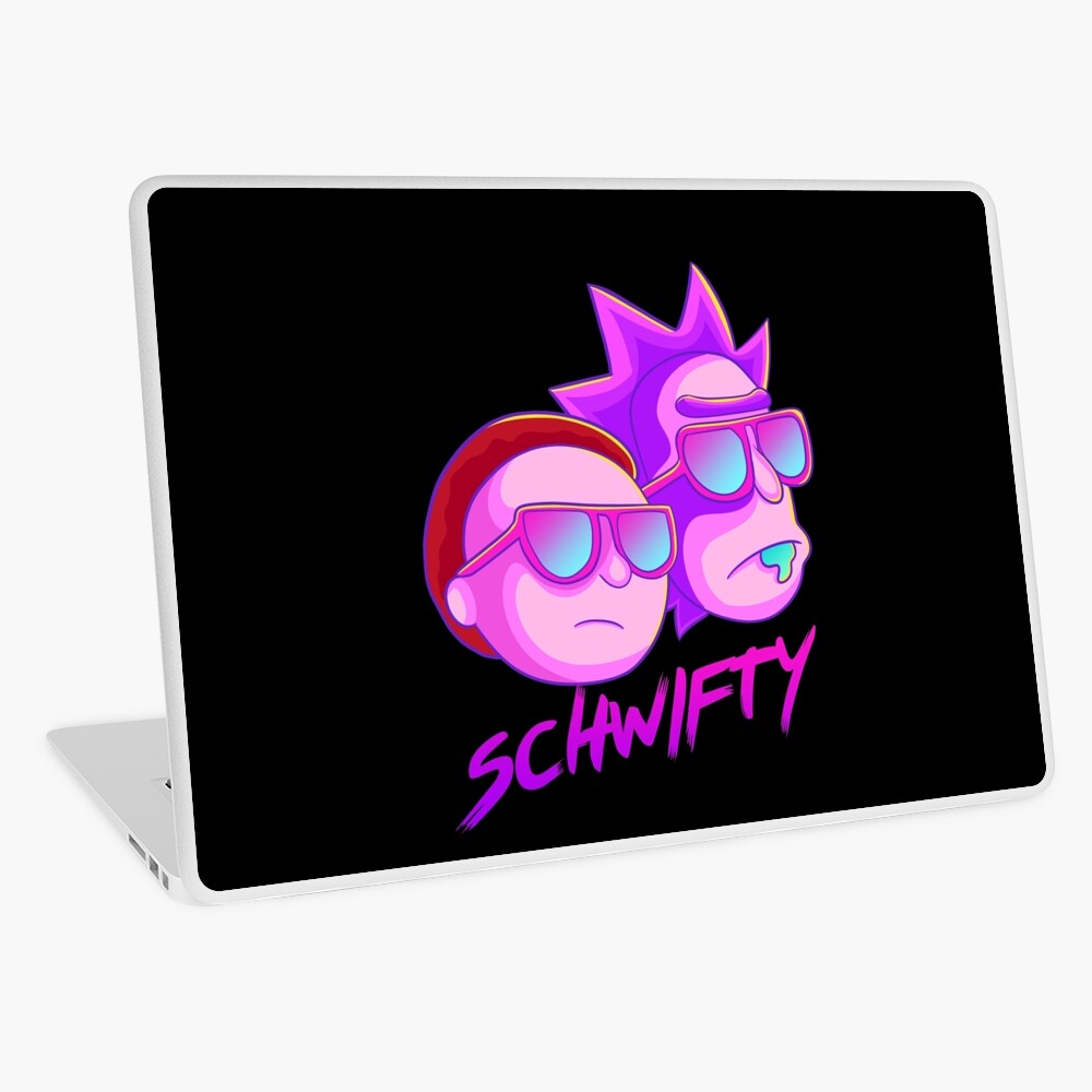 get schwifty Laptop Skin