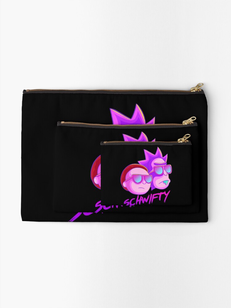 Alternate view of get schwifty Zipper Pouch