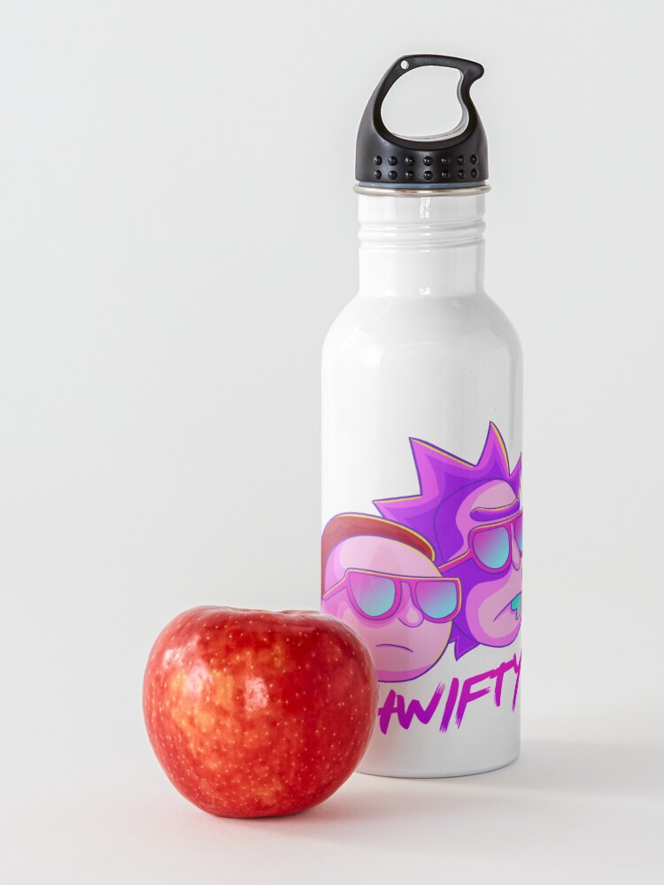 Alternate view of get schwifty Water Bottle