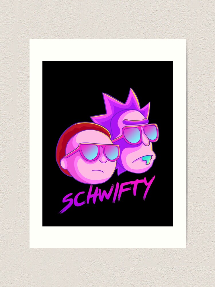 Alternate view of get schwifty Art Print