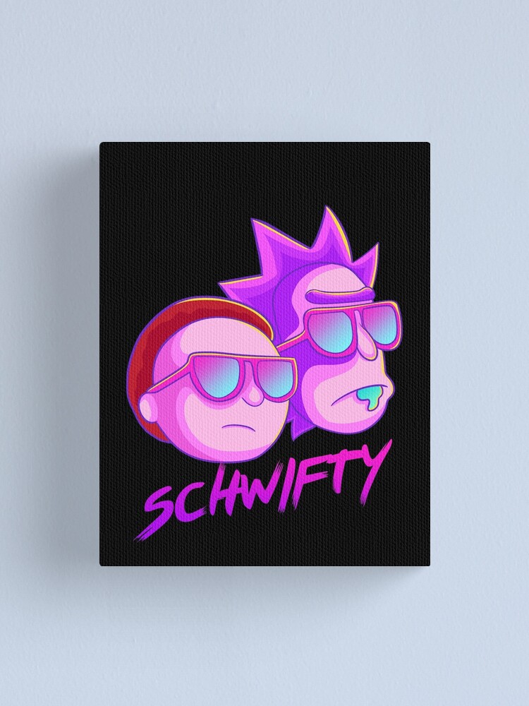 Alternate view of get schwifty Canvas Print