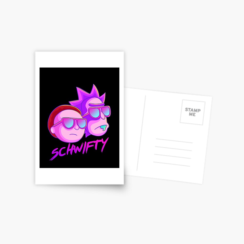 get schwifty Postcard