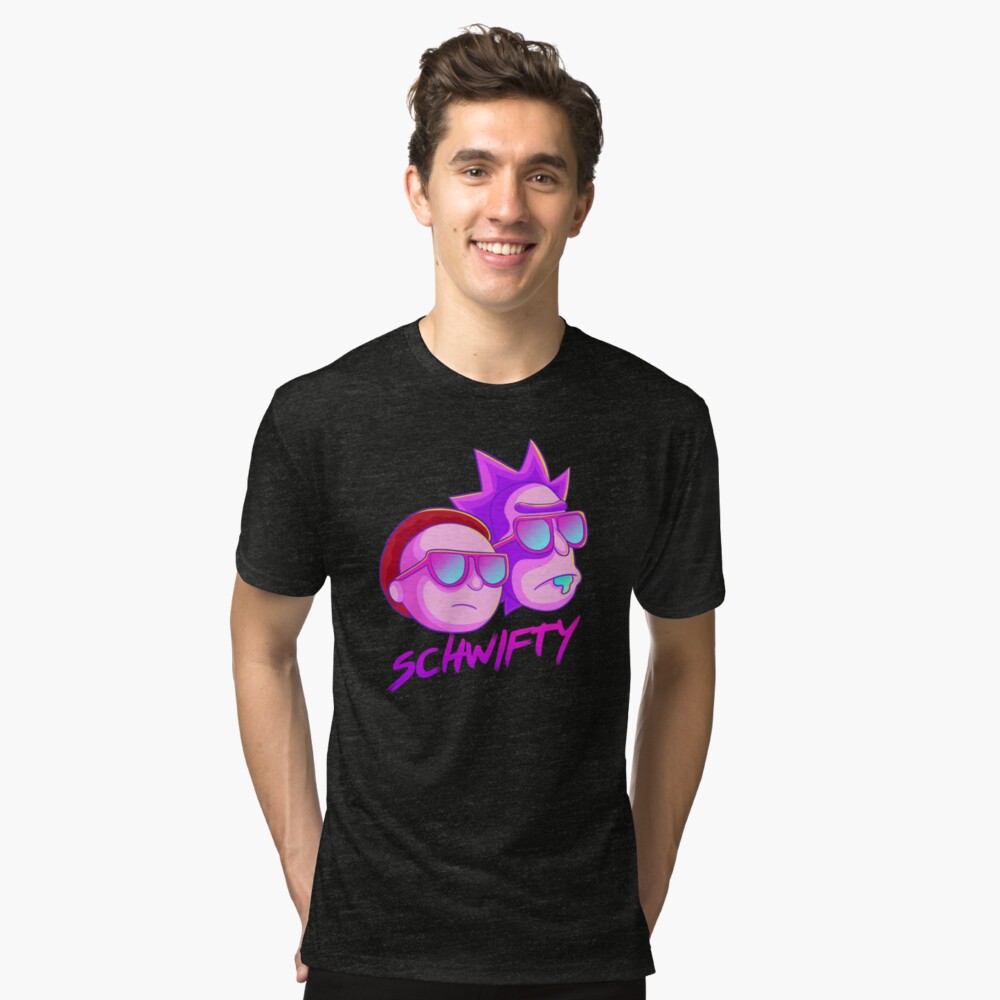 get schwifty Tri-blend T-Shirt