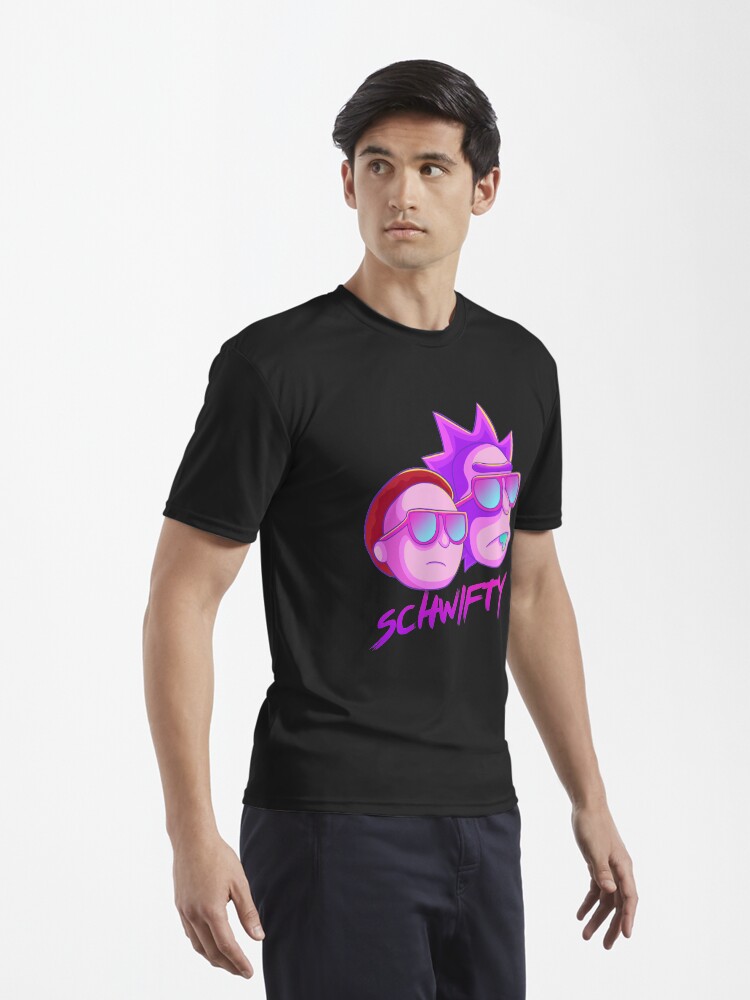 Alternate view of get schwifty Active T-Shirt