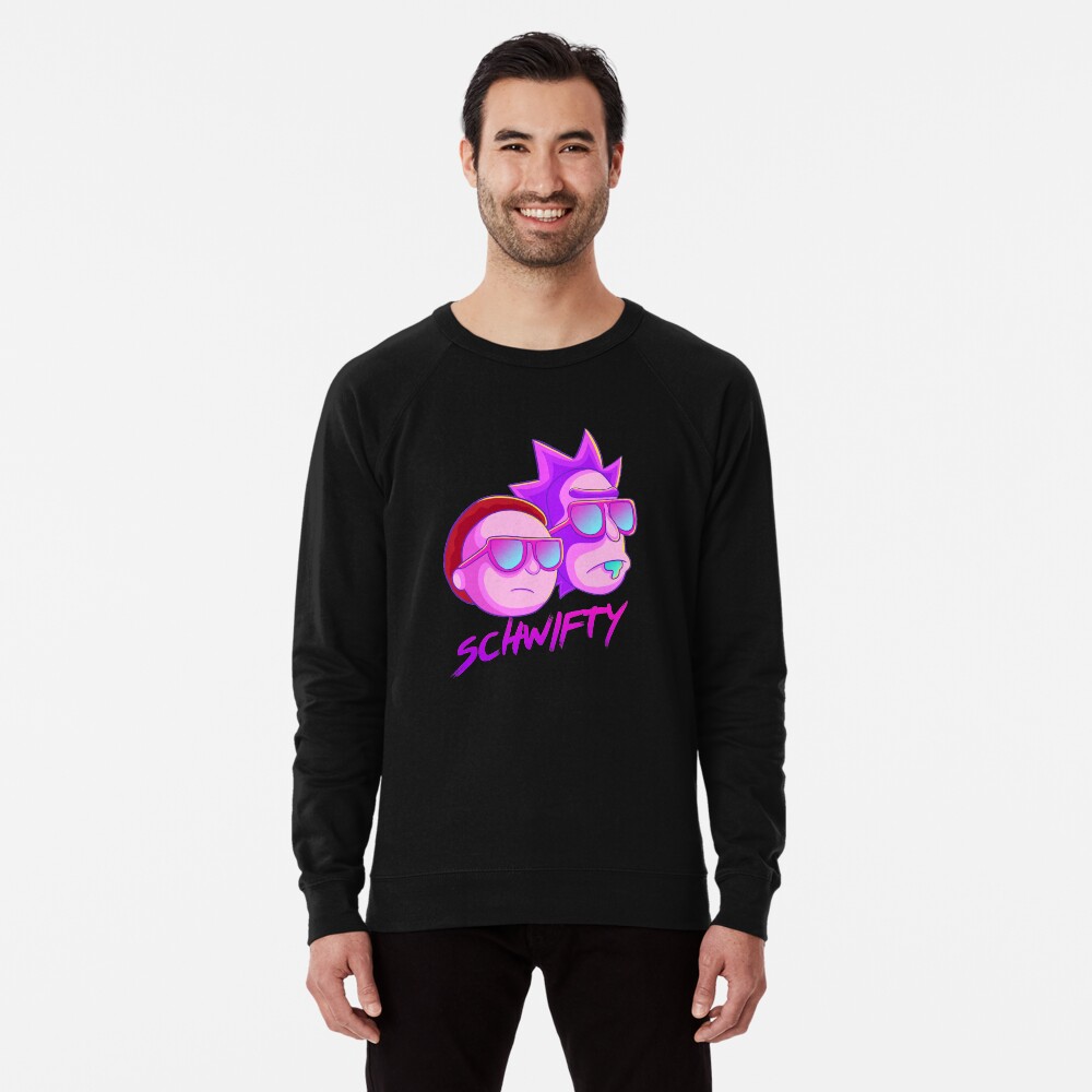 get schwifty Lightweight Sweatshirt