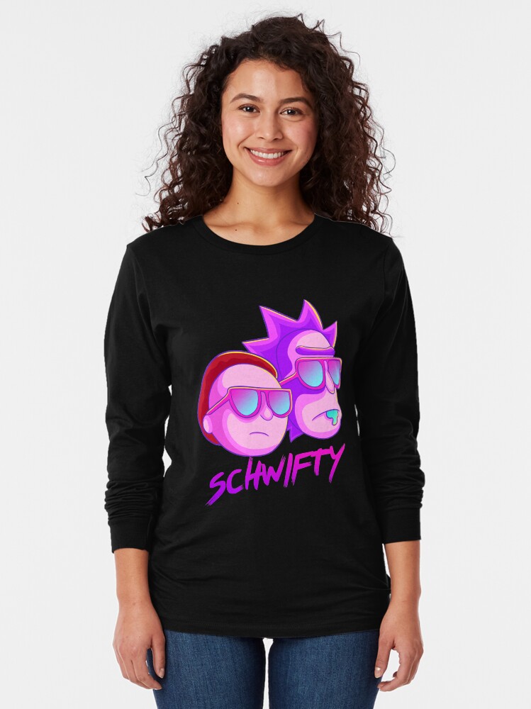 Alternate view of get schwifty Long Sleeve T-Shirt