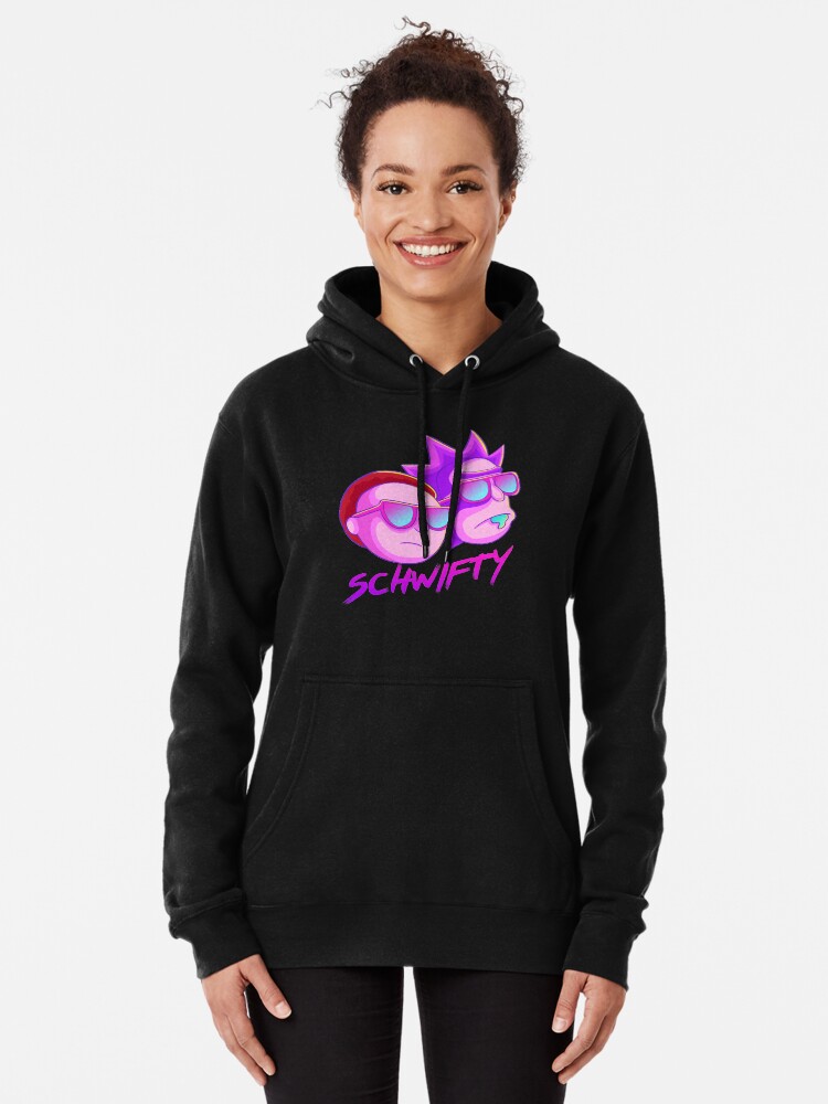 Alternate view of get schwifty Pullover Hoodie