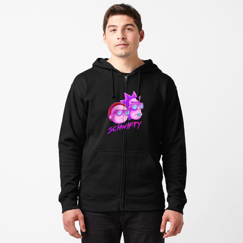 get schwifty Zipped Hoodie