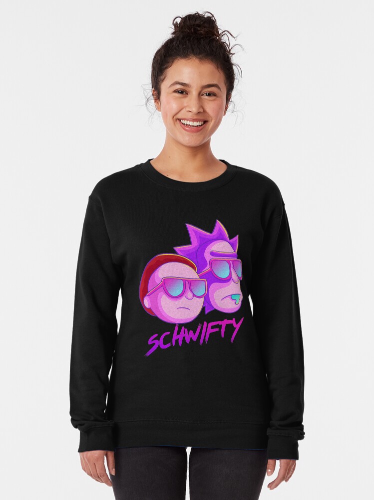 Alternate view of get schwifty Pullover Sweatshirt