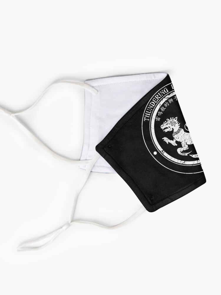 Alternate view of Thundering Lions Kung Fu School Logo Mask