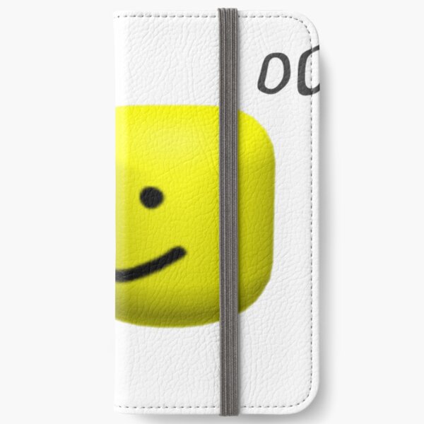 Roblox And Chill Iphone Wallet By Noupui Redbubble - roblox oof mask by noupui redbubble