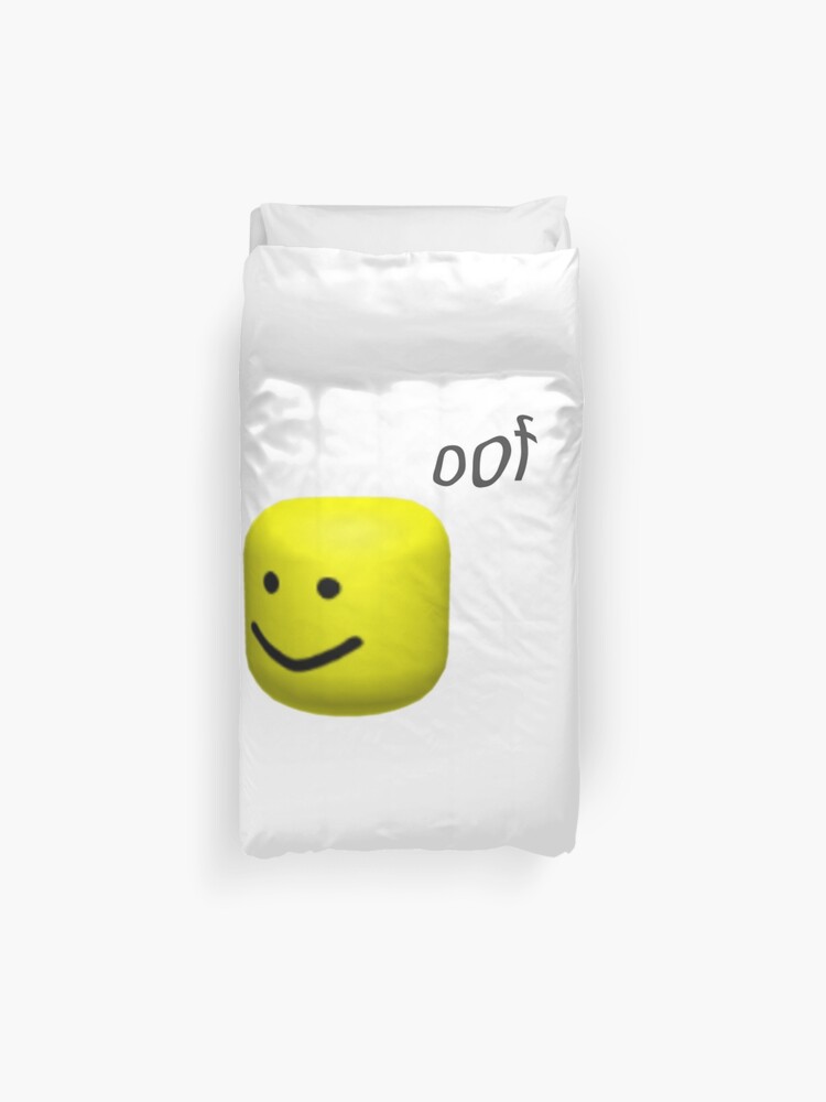 Roblox Oof Duvet Cover By Noupui Redbubble - all star roblox oof