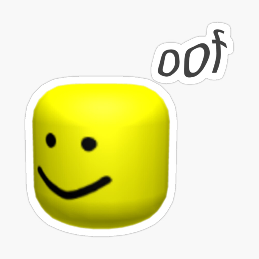 Roblox Oof Pin By Noupui Redbubble - roblox oof long