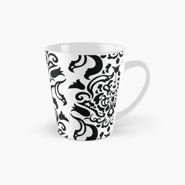 Item preview, Large Scale Black Damask designed and sold by Jennifer Labre.