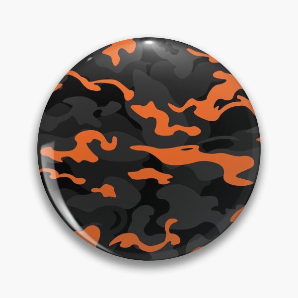 Item preview, Camo Style - Black Orange Camouflage designed and sold by rclwow.