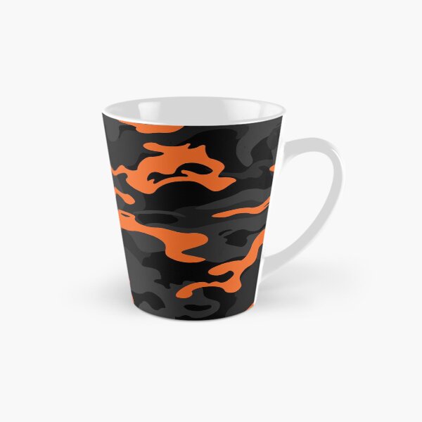 Item preview, Camo Style - Black Orange Camouflage designed and sold by rclwow.