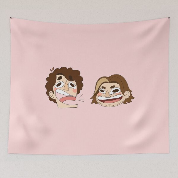 Item preview, game grumps - dan and arin faces designed and sold by cameronbaba.