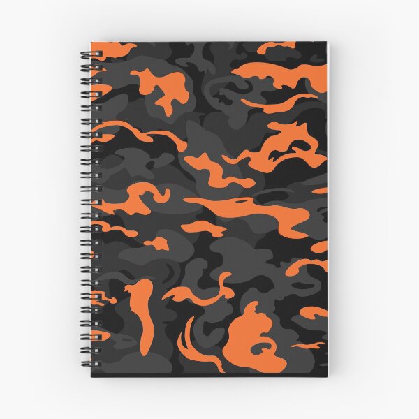 Item preview, Camo Style - Black Orange Camouflage designed and sold by rclwow.