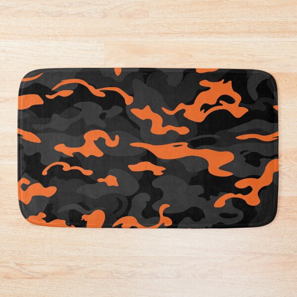 Item preview, Camo Style - Black Orange Camouflage designed and sold by rclwow.