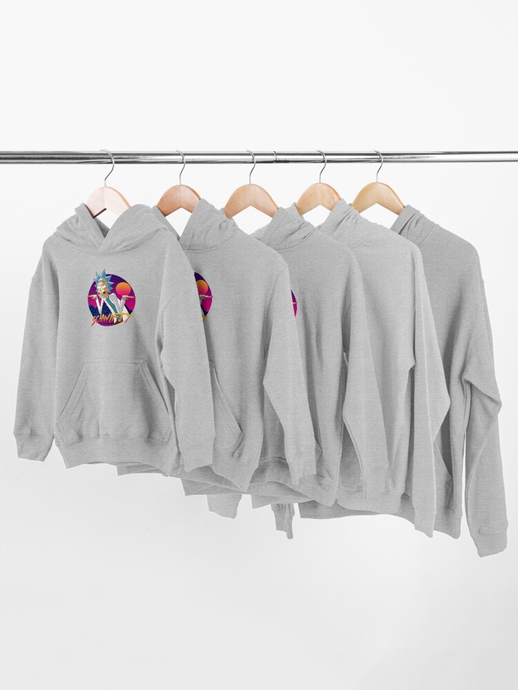 Alternate view of get schwifty Kids Pullover Hoodie