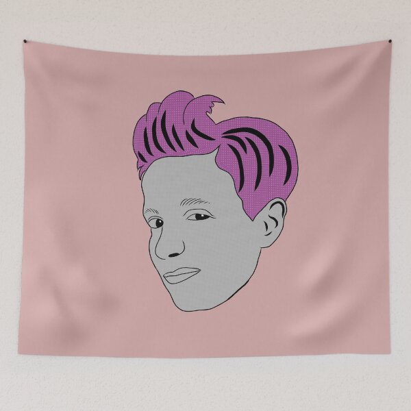 Item preview, Megan Rapinoe Pink Hair  designed and sold by PiscesVibes.