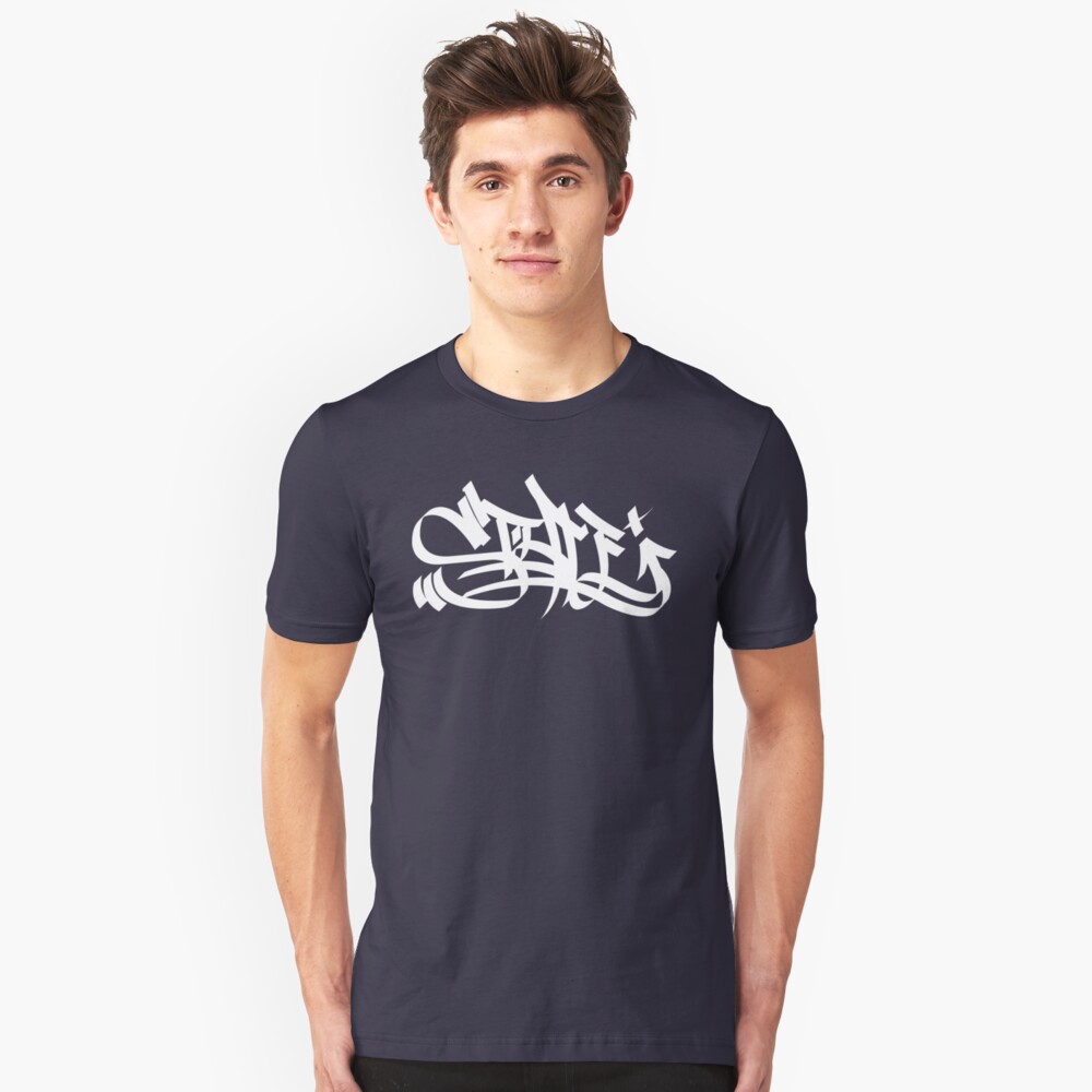 Style marker graffiti wht Slim Fit T-Shirt