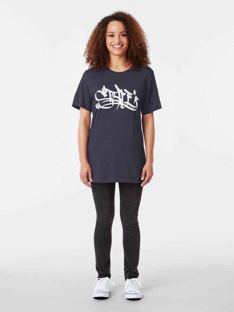 Alternate view of Style marker graffiti wht Slim Fit T-Shirt
