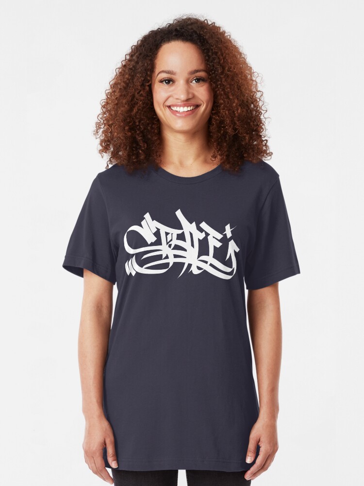Alternate view of Style marker graffiti wht Slim Fit T-Shirt