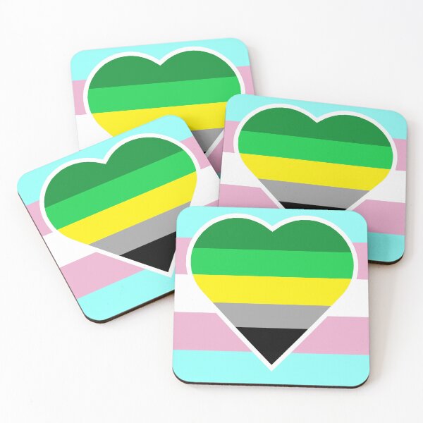 Item preview, Transgender Pride Flag with Aromantic Heart (Yellow-Stripe Variant) designed and sold by DisneyFanatic23.