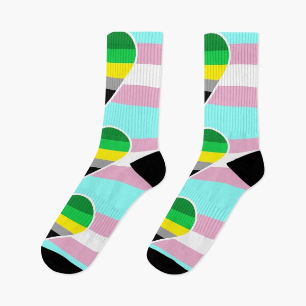 Item preview, Transgender Pride Flag with Aromantic Heart (Yellow-Stripe Variant) designed and sold by DisneyFanatic23.