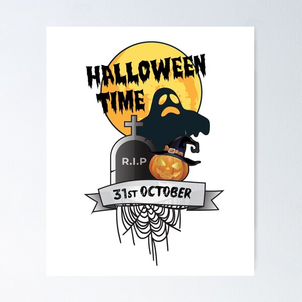 Item preview, Halloween Time 31st October  designed and sold by KunKhalil.