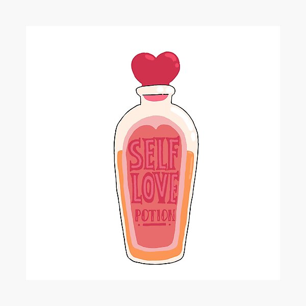 Item preview, Self Love Potion Sticker designed and sold by morgmod.